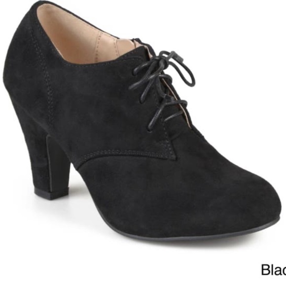 Journee Collection Shoes - Journee Collection (JC) 6 lace-up booties 3” heel